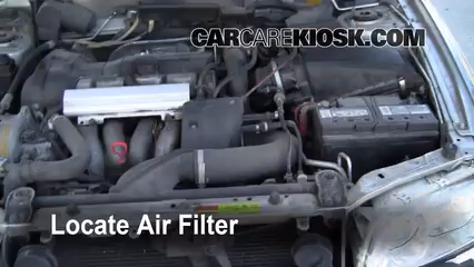 2000 Volvo V40 1.9L 4 Cyl. Turbo Air Filter (Engine) Replace
